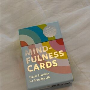 Mindfulness Cards with Colorful Design